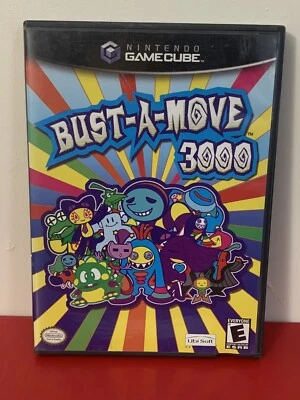 Bust-A-Move 3000 Nintendo GameCube 2003 Case Manual and Disc CIB Untested Rare - Image 1 of 4