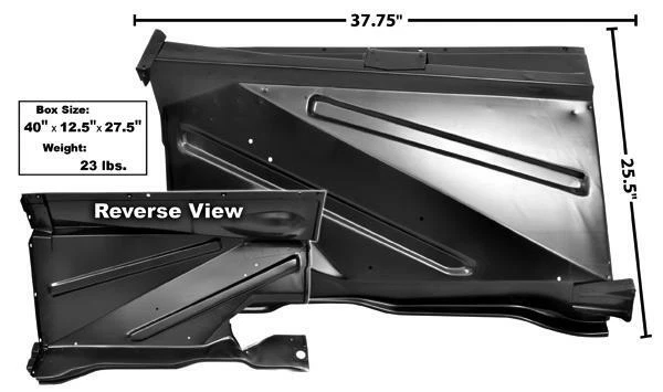 1960-66 Chevrolet Pickup Fender Inner - LH New - Image 1 of 1