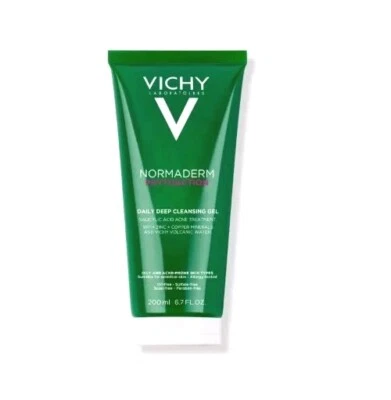 Vichy Normaderm Jabón Facial Diario para Acné, Limpiador Facial con Ácido Salicílico para Piel Grasa Foto 1 de 4