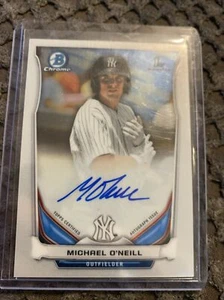 2014 Bowman Chrome Prospect Autographs #BCAP-MO Michael O'Neill AUTO - Picture 1 of 1