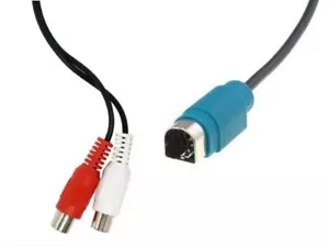 Audioeingang Mp3 Line in kompatibel ALPINE KCE-236B in Cinch Version - Bild 1 von 2