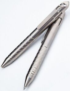 Titanium Alloy Portable Pen With Clip Tungsten Steel Head Writing Pen EDC Tools