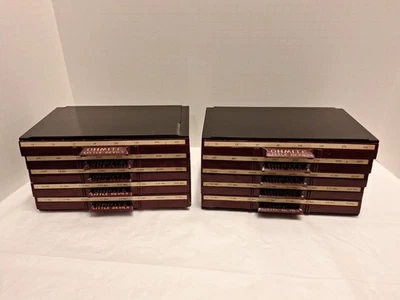 2 винтажных бакелитовых резисторных шкафа OHMITE «Маленькие дьяволы» для чтения на столе см. фото - Изображение 1 из 4