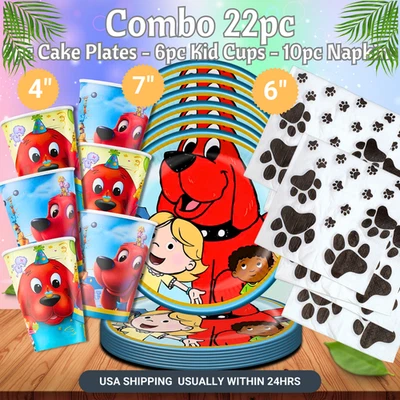 LANASPARTY CLIFFORD RED BIG DOG balloon birthday party supplies centerpiece decoration idea