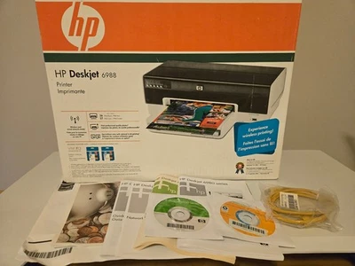 HP Deskjet 6988 Inkjet Color Printer w/ HP 96-97 ink cartridges. Very Low Usage. - Image 1 of 4
