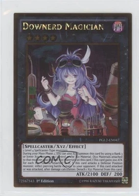 Downerd Magician 1st Ed. YuGiOh Premium Gold: Return of the Gold #PGL2-EN047 - Image 1 of 2