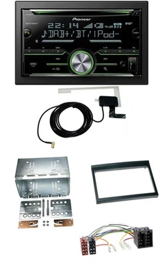 Pioneer CD USB MP3 Bluetooth 2DIN DAB Autoradio für Porsche Boxster 1996-2004 - Bild 1 von 4