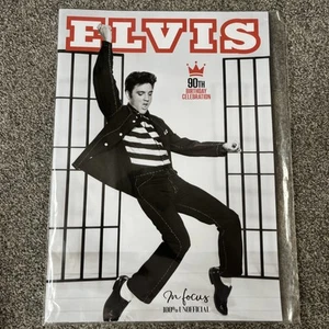 2024 Elvis 90th Birthday In FOCUS 16 A3 Portraits 1 A2 Pull Out Poster SEALED - Picture 1 of 4