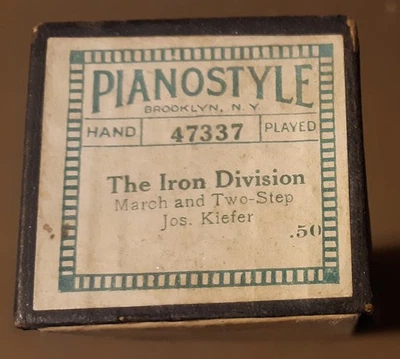 #47337 The Iron Division de Jos. Rollo de piano Kiefer, estilo piano 88 notas Foto 1 de 4
