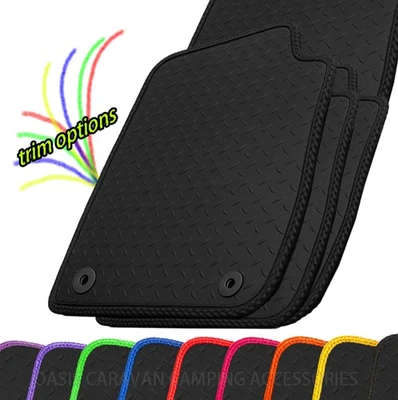 Car Mats To fit Fiat Panda 2006-2012 - 3mm Rubber Tailored - Image 1 of 4