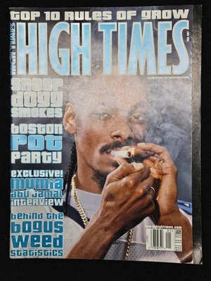 High Times Magazine~January 2000~Snoop Dogg Cover~Vintage Collectible Foto 1 de 3