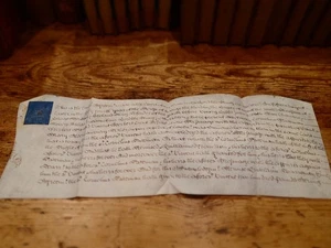 (P) Acuerdo Final de Vitela 1828 1813/1814 se refiere a Londres St Mary Aldenbury - Imagen 1 de 3