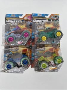 2025 MONSTER JAM MUD BLASTERS COLOR CHANGE SET Lot 4 WAVE Series 2 Sparkle Smash - Bild 1 von 5