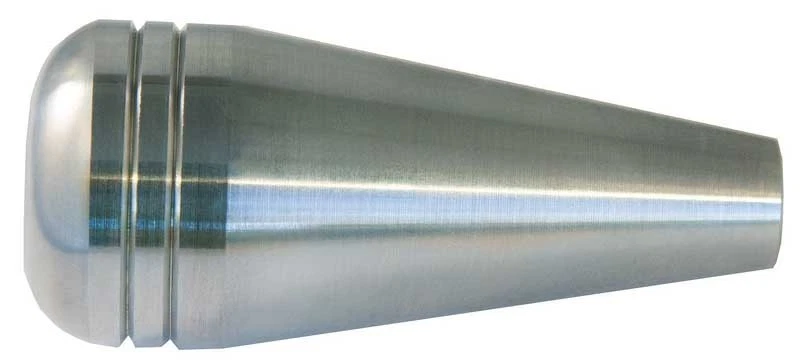 Perilla de cambio de aluminio All American Billet - grande con cabeza redonda - acabado mecanizado Foto 1 de 1