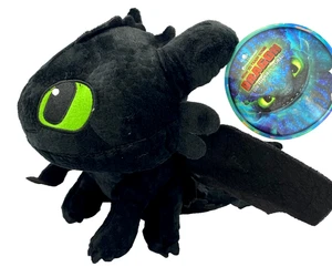 How To Train Your Dragon Toothless Night Fury Large 12 inch NWT - Picture 1 of 4