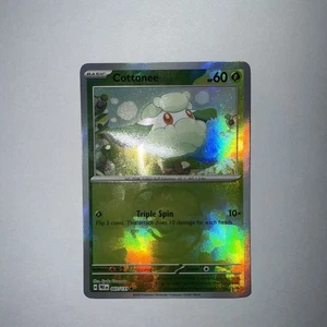 Cottonee (Master Ball Pattern) 007/131 Prismatic Evolutions Holo - Bild 1 von 3