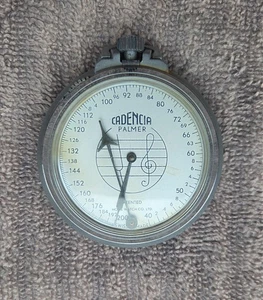 WORKING! Vintage Cadencia Palmer Pocket Metronome Timer Home Watch Co SWISS MADE - Picture 1 of 7