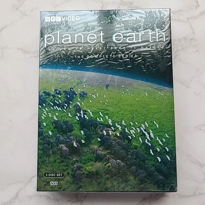 PLANET EARTH The Complete Series NEW 5  Disc DVD Set BBC Bonus features 2007 - Image 1 of 4