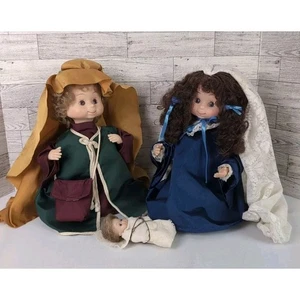Belén infantil encubierto animado mejor de Navidad de Papá Noel María José Jesús de colección - Imagen 1 de 13