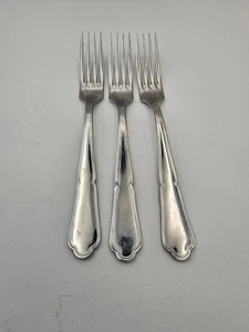 Guy Degrenne Contour Edelstahl Dessertgabeln 3er Set - Bild 1 von 2