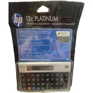 HP 12C Platinum Financial Calculator - Picture 1 of 1
