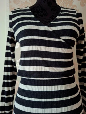 Gestreiftes Maxikleid in Gr. M von H&M MAMA ( Stillkleid)*Top* - Bild 1 von 4