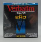 Verbatim DataLife MF 2HD Formatted IBM 10 PCS. NEW ~SEALED