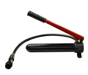 Manual MH1 Pneumatic 8700 PSI Air Hydraulic Hand Pump With Hose And Coupler - Picture 1 of 5