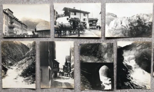 Vintage Photographs Lot x11 Mountain Landscape and People 1902 - Picture 1 of 14