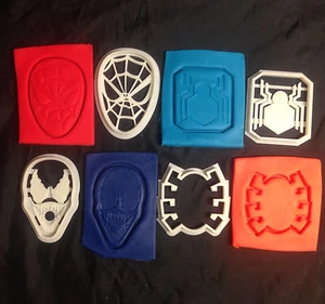 Cortadores de galletas con logotipo de The Amazing Spider-Man/Venom/Homecoming/Suite - Imagen 1 de 6