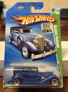 Hot Wheels blue Classic Packard Treasure Hunts ‘10 TH Factory Sealed - Picture 1 of 3