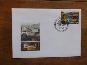 SLOVENIA 2018 100th ANNIV FALA HYFROPOWER PLANT FDC FIRST DAY COVER - Picture 1 of 1