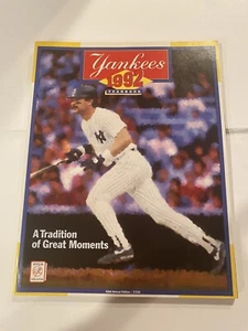 New York Yankees 1992 Yearbook - Picture 1 of 2
