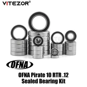 Per OFNA Pirate 10 RTR .12 Kit Cuscinetti Sigillati - Foto 1 di 5