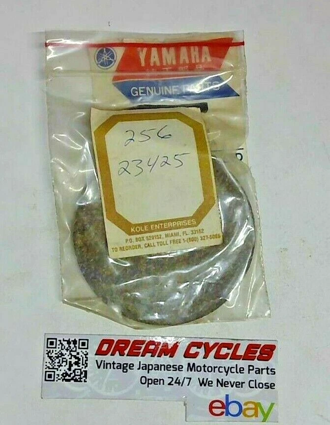 NOS 正品 YAMAHA XS1 XS2 TX650 STEERING FRICTION DAMPER 256-23425-00-00 — 第 1/1 张图片