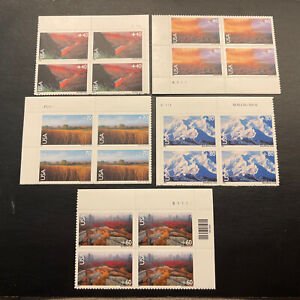 US Plate Blocks Stamps Scott # C134-C138…MNH