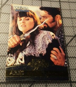 2001 Rittenhouse Xena: The Warrior Princess Seasons 4 and 5 Enemies Ares #E1 