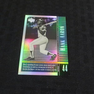 2000 Upper Deck Legends Commemorative Collection #9 Hank Aaron Braves   95/100