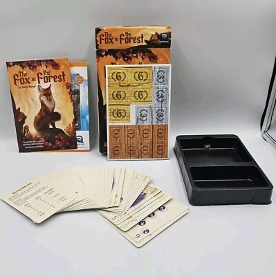 Juego de cartas The Fox In The Forest fichas completas aún adjuntas usado en excelente estado Foto 1 de 4