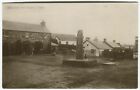 OLD CROSS AND SQUARE, FOWLIS, POST OFFICE - Perthshire Postcard