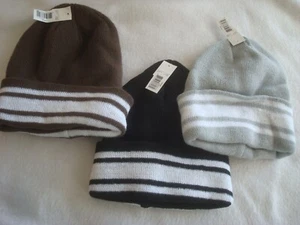 Cappelli donna in maglia con polsini lotto di 3 colori assortiti - Foto 1 di 4