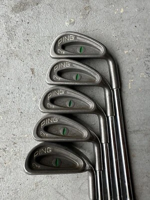 Ping Eye Green Dot Cat Eye Ping Grips 3 4 6 7 S Steel Shaft Right-Handed USA VTG - Image 1 of 4