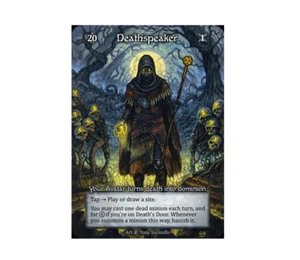Deathspeaker Avatar BETA Sorcery Contested Realm Non-Foil - Picture 1 of 1