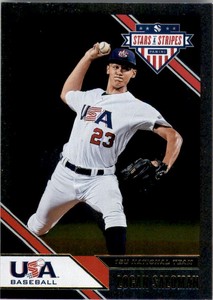 2020 USA Baseball Stars/Stripes Longevity Parallel #67 Logan Saloman