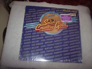 LP--SOLID COUNTRY GOLD--VARIOUS ARTISTS **FACTORY SEALED** #180 - Picture 1 of 6