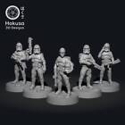 Casual Armored Battalion Troopers (5) - Modular | Legion compatible - HOKUSA 3D
