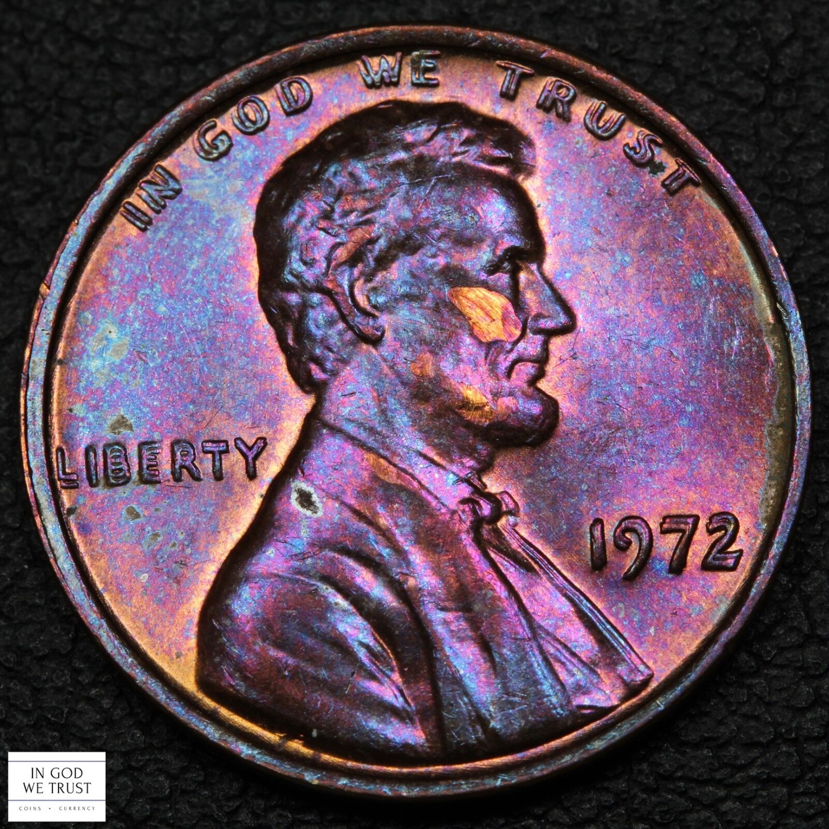 1セント硬貨 1972 アメリカ合衆国 リンカーン 1セント硬貨 1ペニー 
