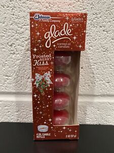 Glade Scented Oil Candle Refills Frosted Berry Kiss (Rare) 2012