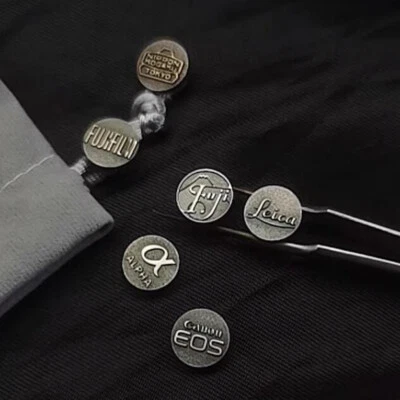 Embossed Camera Shutter Release Button For Fuji Fujifilm Leica Cannon Nikon Sony - Image 1 of 4