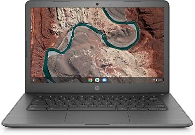 NEW HP 14" WLED HD Chromebook AMD A4-9120C/4GB/32GB eMMC/RadeonR4/14-db0023dx - Image 1 of 4